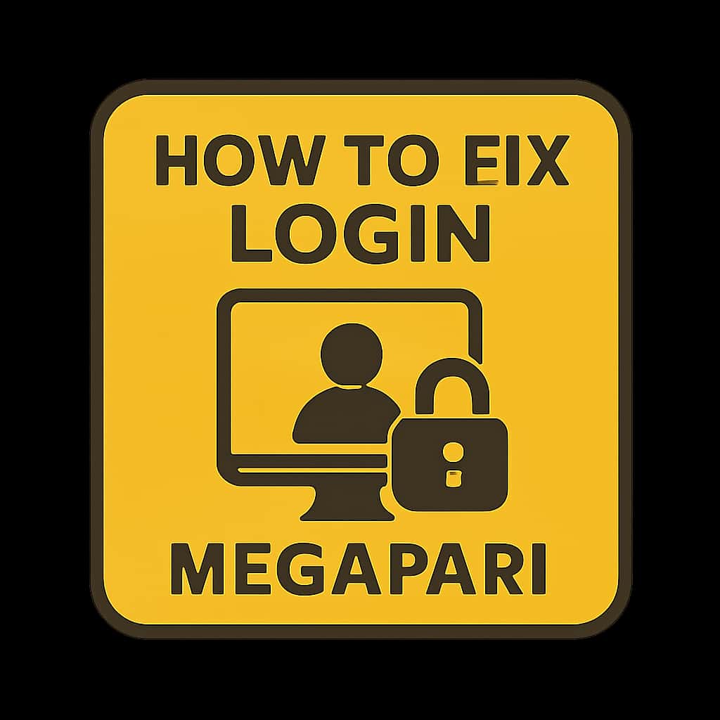Icon representing login help for Megapari.