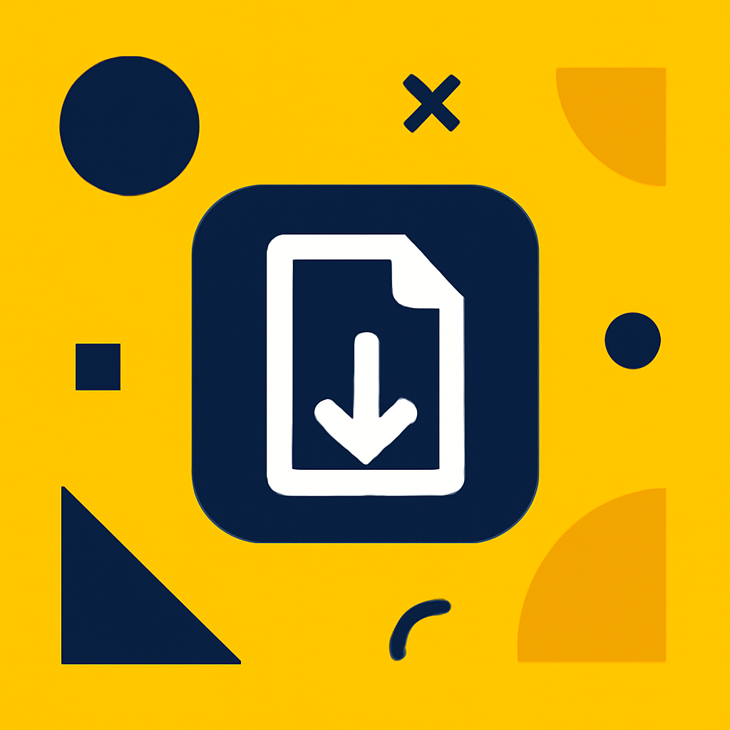 Illustration showing the steps to download the Megapari APK.