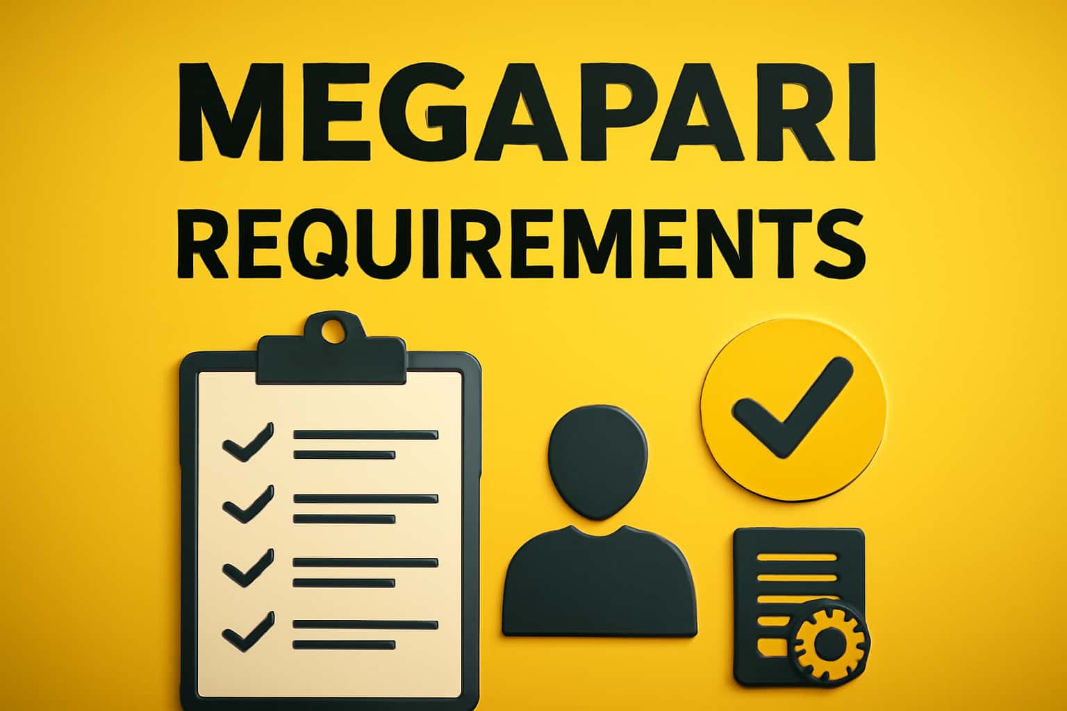 Information about Megapari Requirements.
