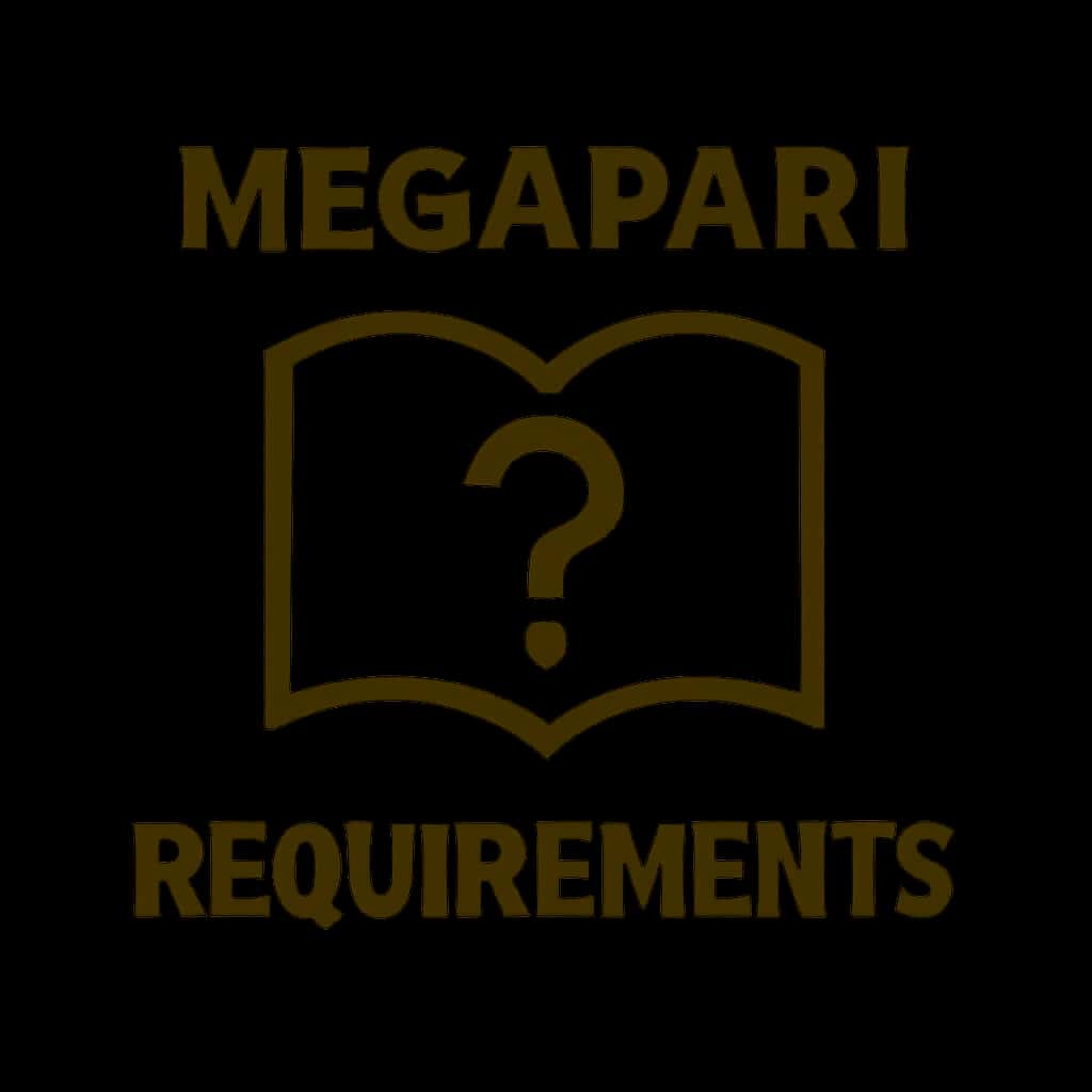 Megapari Requirements badge.