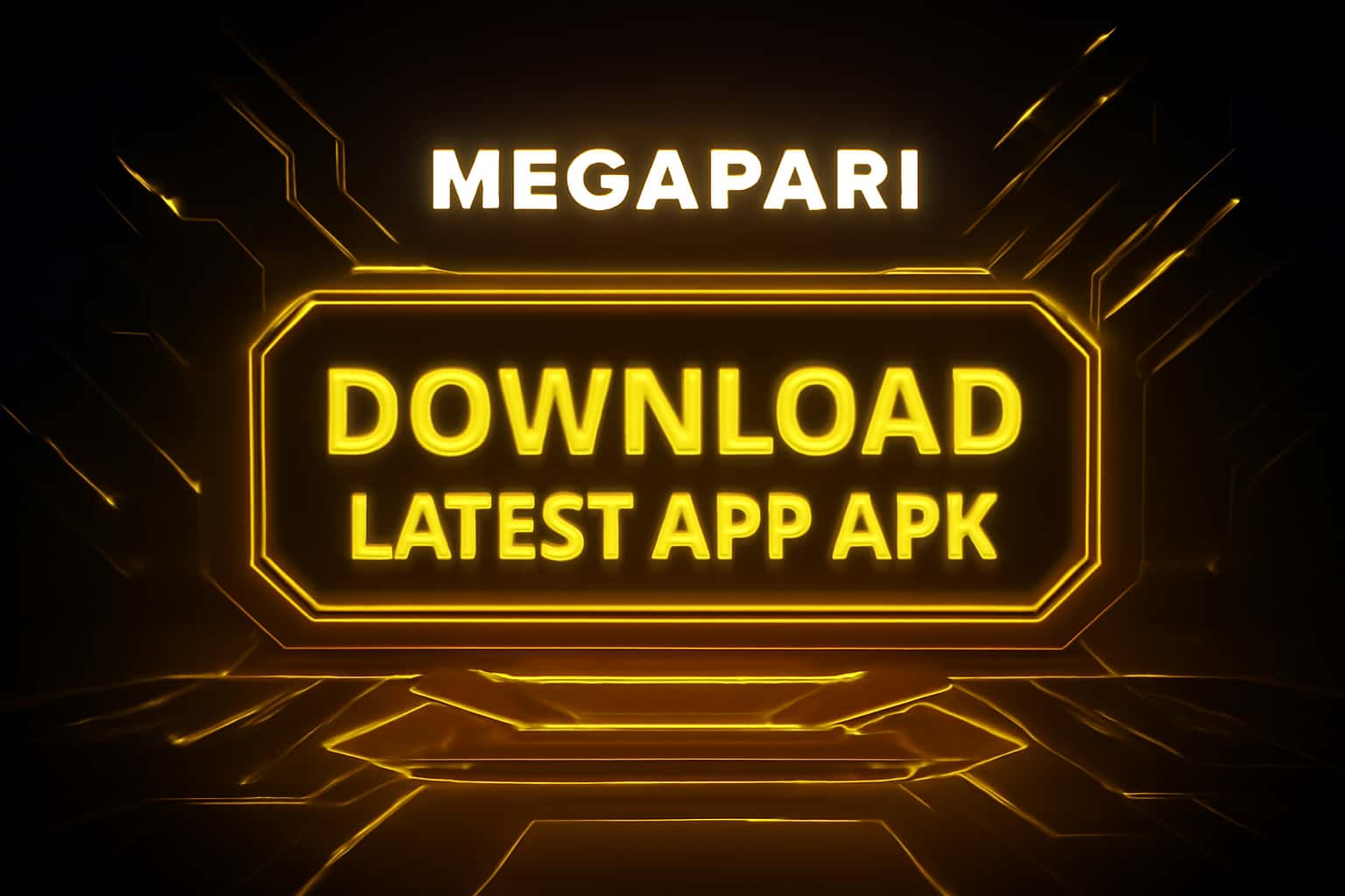 Futuristic app download background