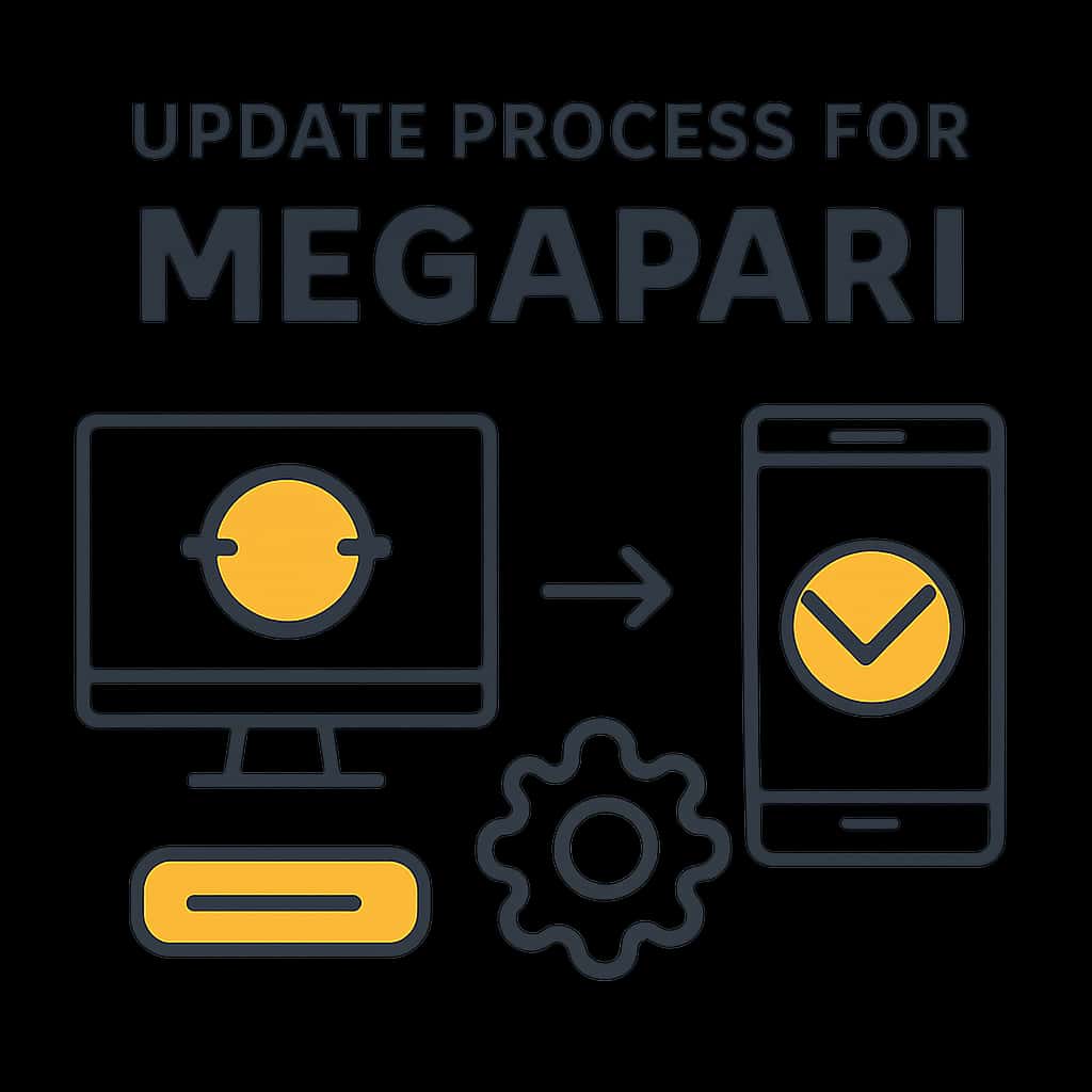 Diagram illustrating the update process for Megapari.